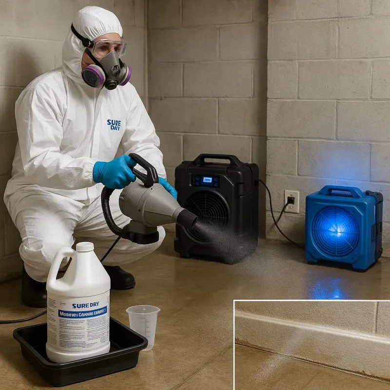 Sanitization and Odor Removal process in Mission District, CA